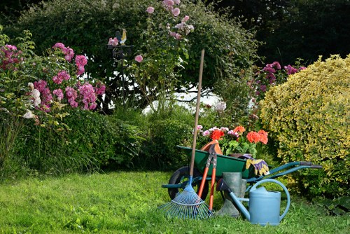 Seasonal gardening work in Hoxton outdoor spaces